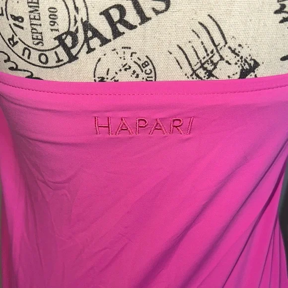 Hapari Bright Pink Halter Tank Top - Picture 2 of 8